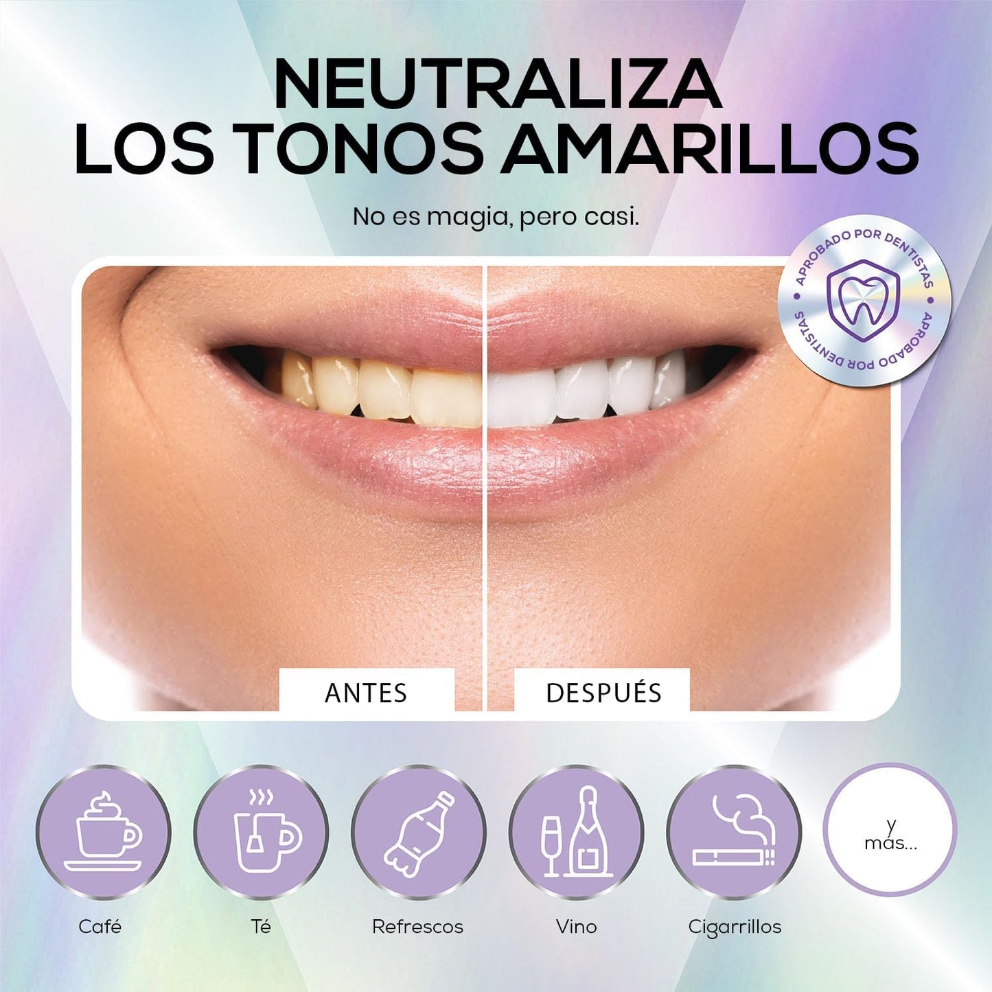 VIOLET GLOW®-Blanqueador dental