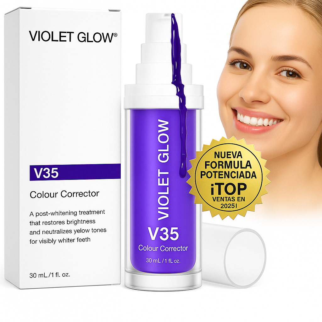 VIOLET GLOW®-Blanqueador dental